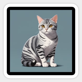 American Shorthair CAT Sticker